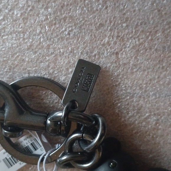 COACH Marvel Black Panther Bear Bag Charm, NWT - Picture 5 of 7
